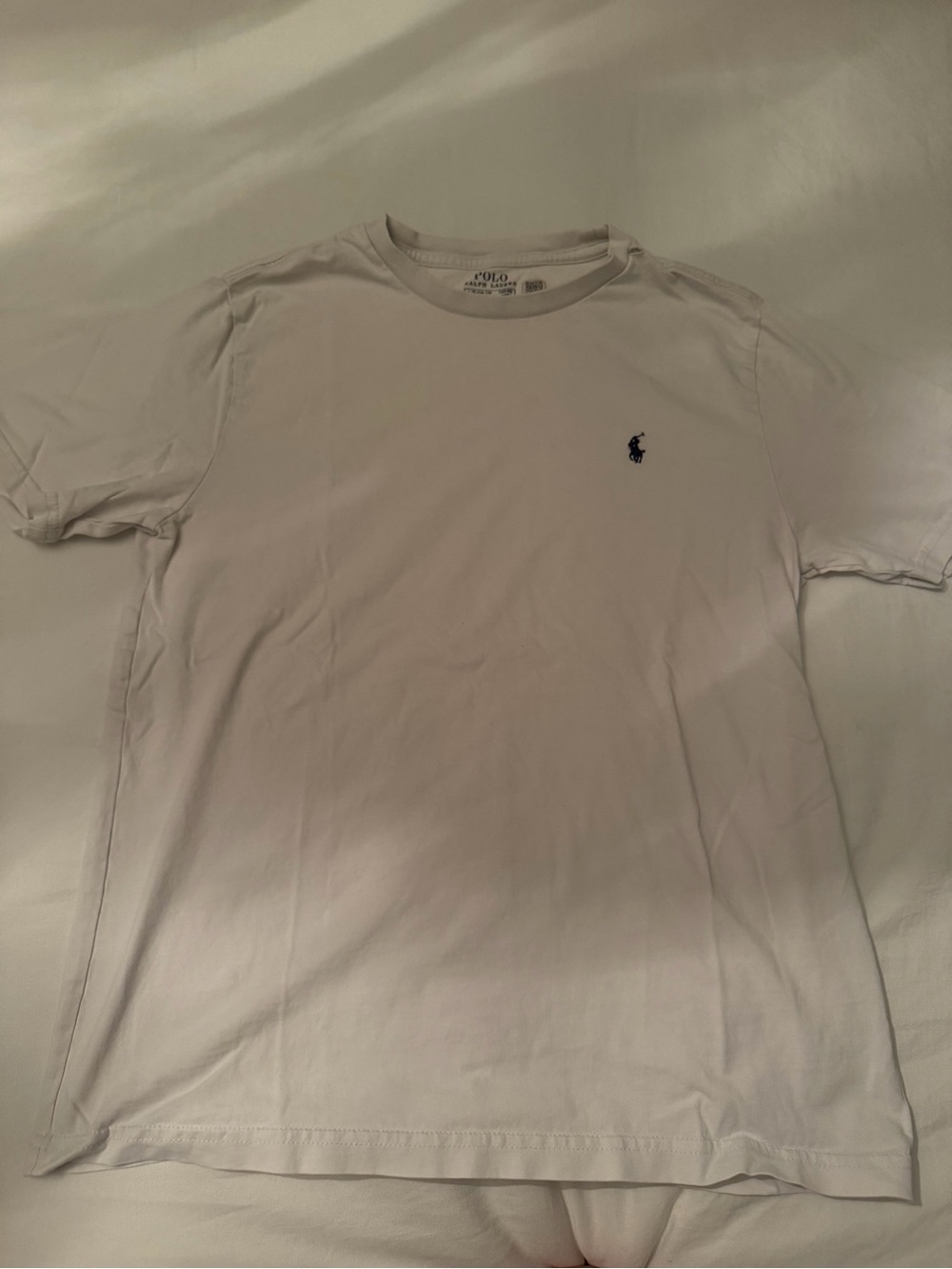 Boys xl polo shirt Ralph Lauren pony logo blue navy white